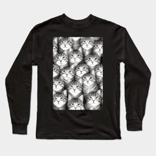 Lots of Cats. Perfect gift for Cats Lovers or for National Cat Day, #24 Long Sleeve T-Shirt